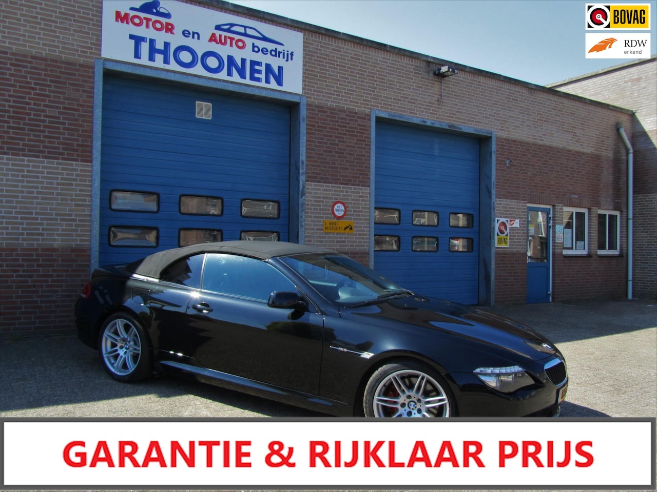 BMW 6-serie Cabrio - 630i 2 deurs, automaat, elektrische softop, Boordcomputer, Airco, Spraakbediening - AutoWereld.nl