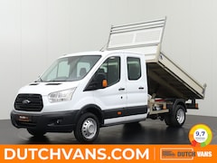 Ford Transit - 2.0TDCI 170PK Dubbele Cabine Kipper | Airco | 7-Persoons | Trekhaak 3500Kg