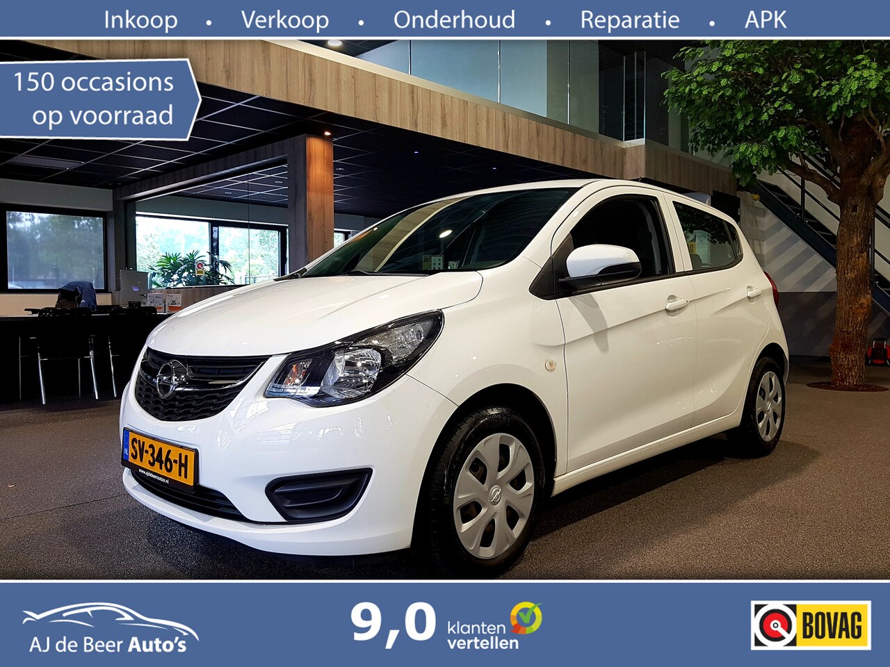 Opel Karl - 1.0 ecoFLEX Edition 1e Eig. | Airco | Cruise | 14.000km!! - AutoWereld.nl