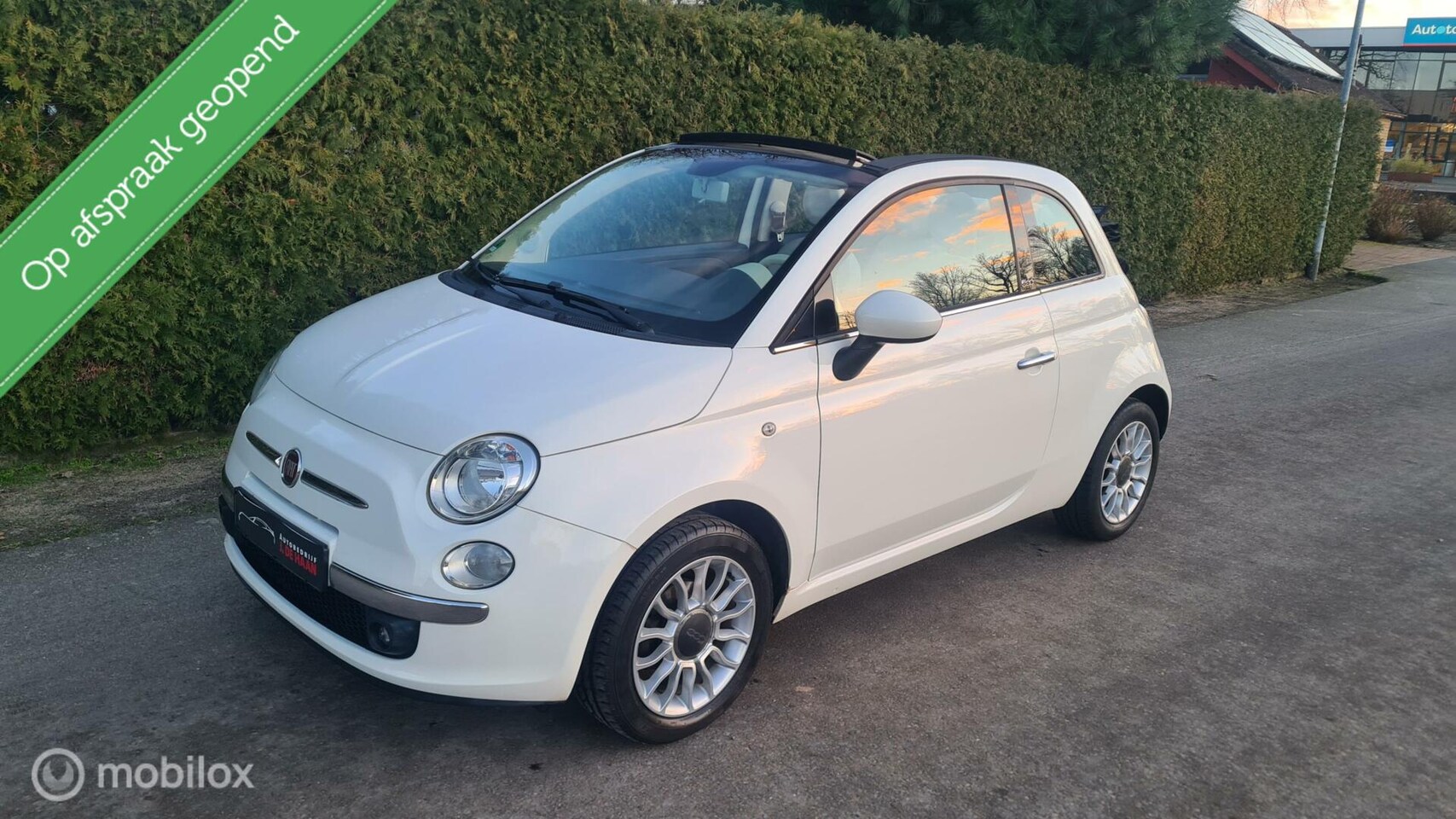 Fiat 500 C - 1.2 Cabrio Leder Airco PDC Pdc Airco - AutoWereld.nl