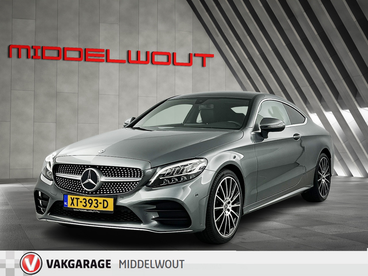 Mercedes-Benz C-klasse Coupé - 180 Advantage Pack/AMG Pakket/A.Camera/LED/Navi/19" - AutoWereld.nl