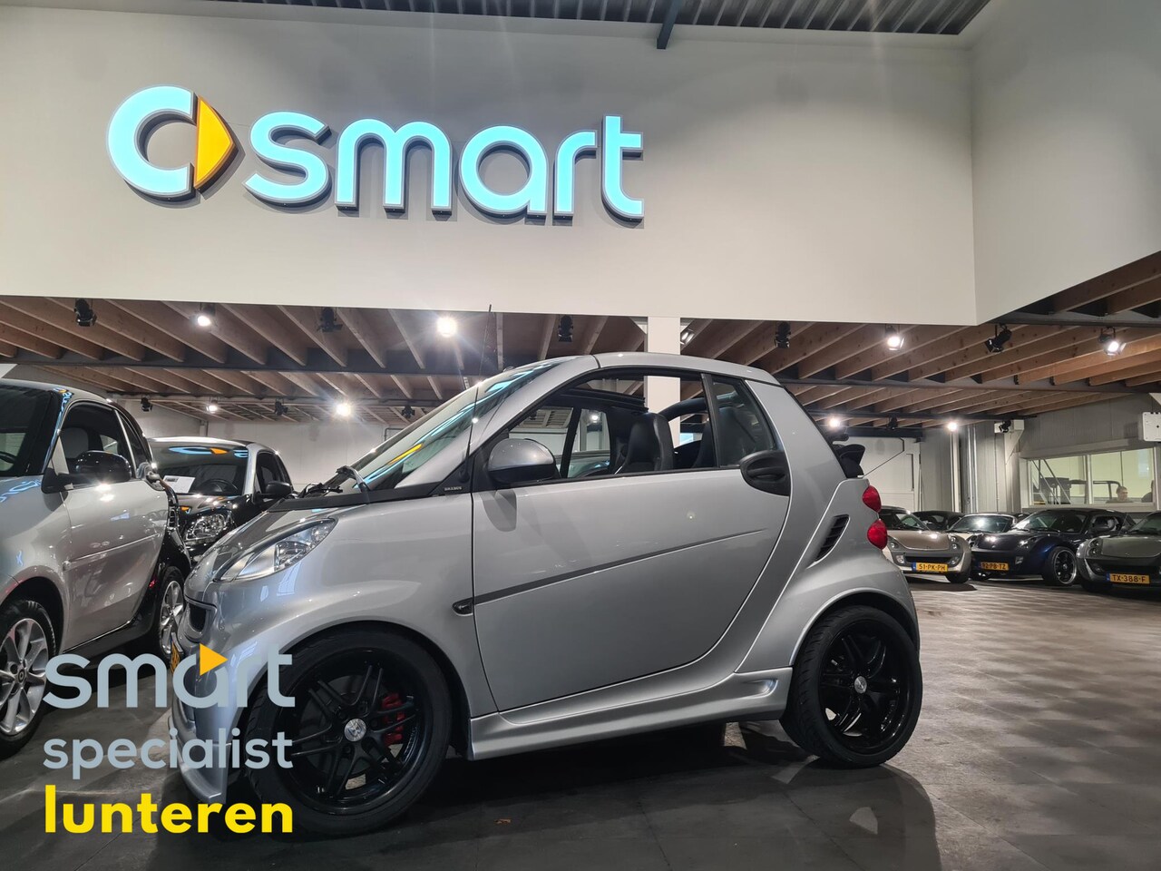 Smart Fortwo cabrio - 1.0 BRABUS ! garantie! stoelverwarming! - AutoWereld.nl