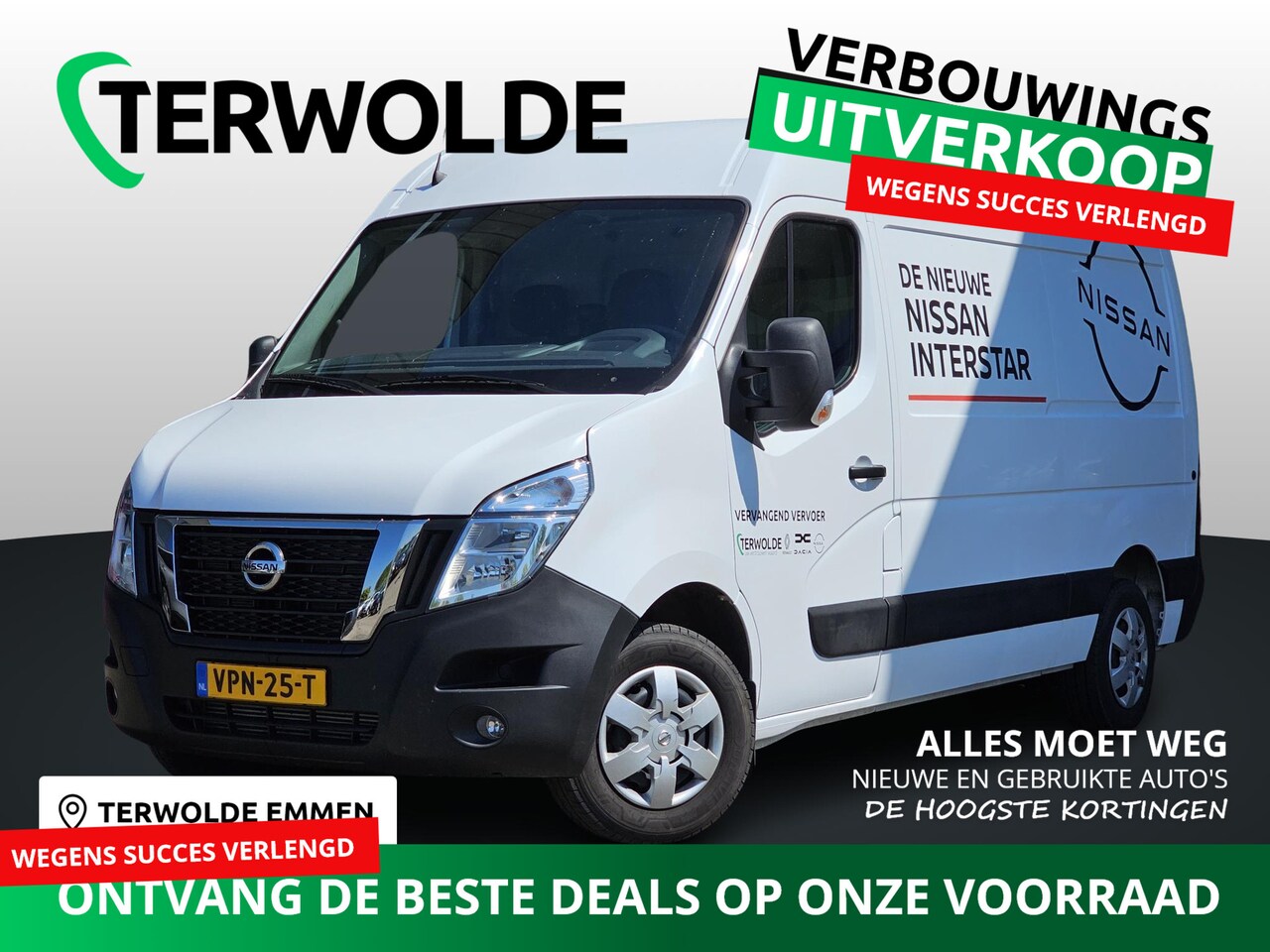 Nissan Interstar - 2.3 dCi L2H2 N-Connecta | DEMO | Navigatie | Achteruitrijcamera | Parkeersensoren achter | - AutoWereld.nl