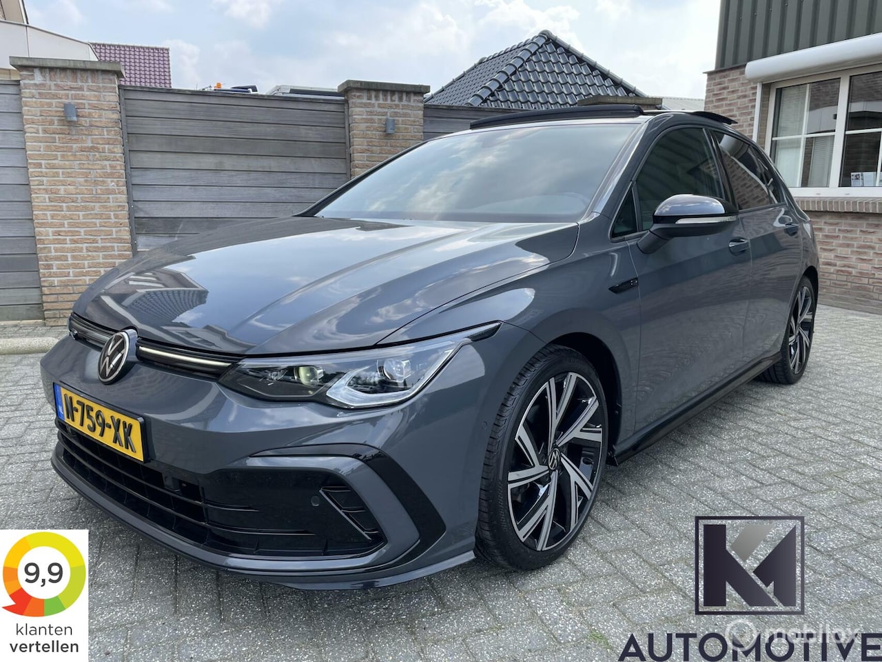 Volkswagen Golf - 1.5 eTSI R-Line 150pk|Panoramadak|IQ LED - AutoWereld.nl