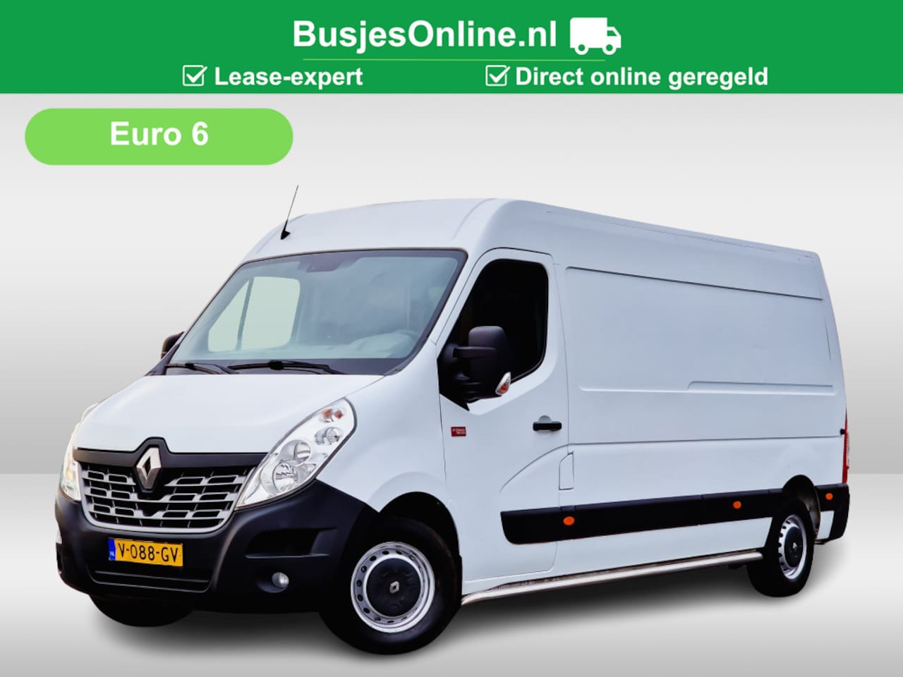 Renault Master - T35 2.3 dCi 130pk L3H2 ✅LEASE € 189,- pm EURO 6 Post-inrichting(clima,cruise,navi,pdc) - AutoWereld.nl