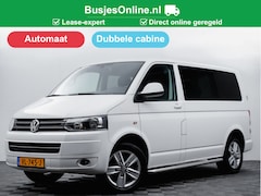 Volkswagen Transporter - 2.0 TDI 150pk DSG ✅LEASE € 349, - pm DC Automaat Highline (schuifdak, leer, navi, LED, sid