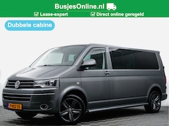 Volkswagen Transporter - 2.0 TDI 180pk ✅LEASE € 199, - pm L2H1 DC Highline Caravelle (leer, navi, camera, xenon, LE