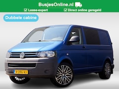 Volkswagen Transporter - 2.0 TDI ✅LEASE € 189, - pm Dubbele Cabine Comfortline (navi, clima, cruise, lmv)