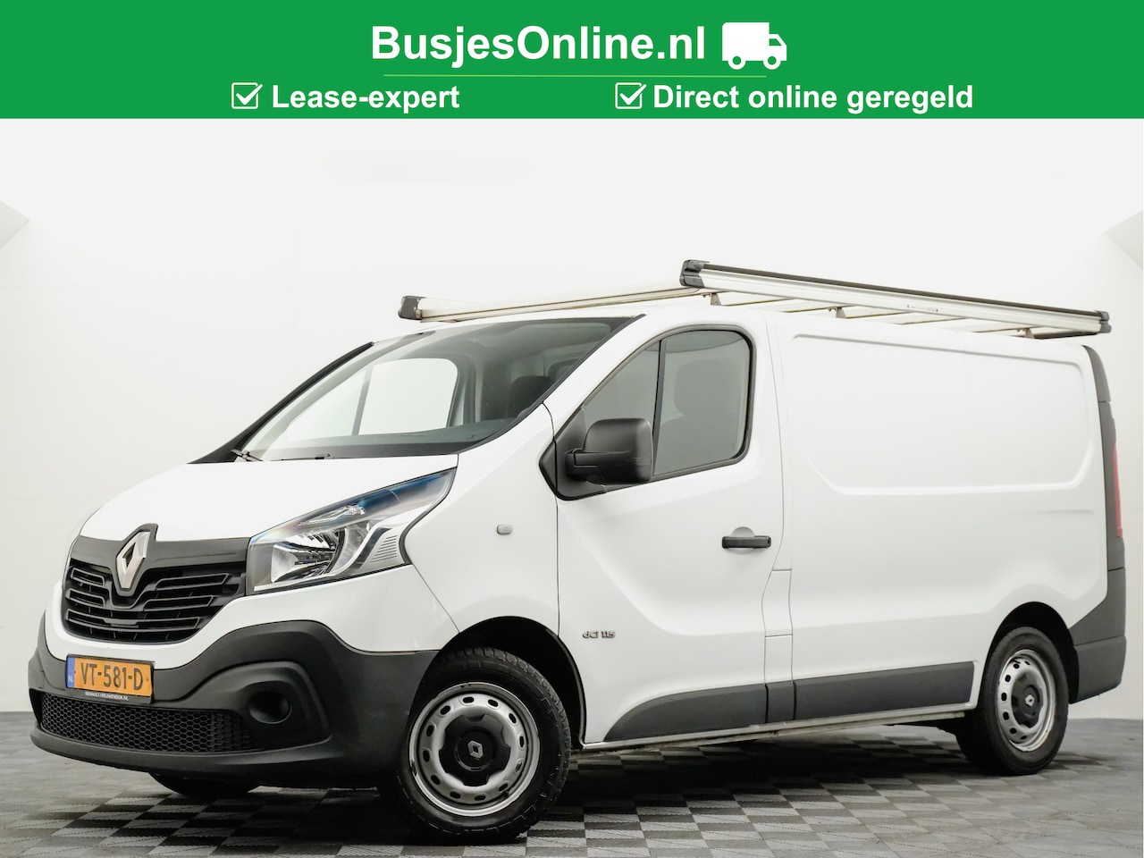 Renault Trafic - 1.6 dCi T29 116pk ✅LEASE € 159,- pm (impariaal,navi,clima,cruise,pdc,3 persoons) - AutoWereld.nl