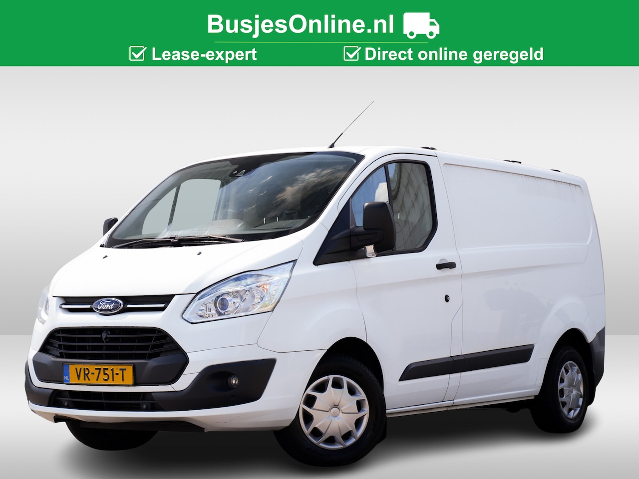 Ford Transit Custom - 270 2.2 TDCI ✅LEASE € 129,- pm (3 ZITS,NAVI,CLIMA,CRUISE,PDC) - AutoWereld.nl