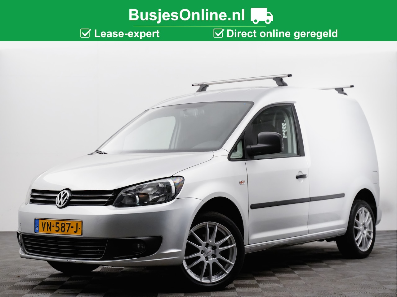 Volkswagen Caddy - 1.6 TDI 105pk ✅lease € 159,- pm Highline (clima,cruise,imperiaal,lmv,pdc) - AutoWereld.nl