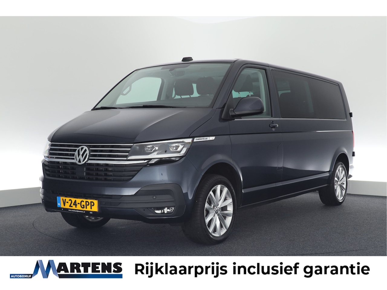 Volkswagen Transporter Caravelle - 2.0 TDI 150pk DSG DC L2H1 4Motion Camera Led Navigatie ACC - AutoWereld.nl