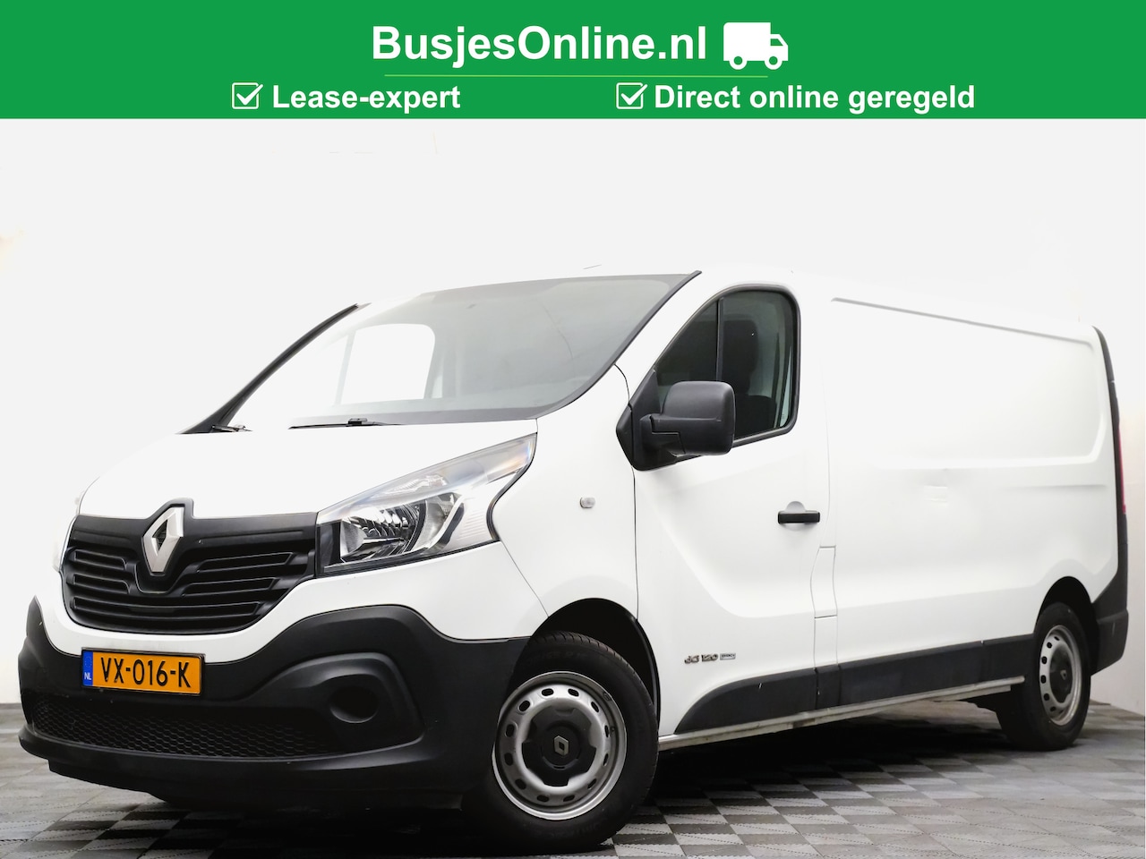 Renault Trafic - 1.6 dCi 120pk ✅LEASE € 129,- pm L2H1 (navi,clima,LED,3persoons) - AutoWereld.nl