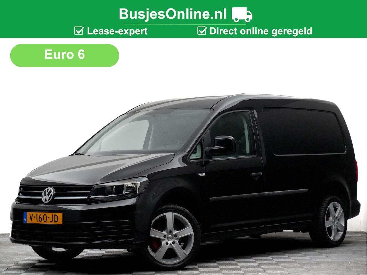 Volkswagen Caddy Maxi - 2.0 TDI L2H1 ✅LEASE € 189,- pm Highline (navi,clima,17 inch, elektrisch pakket) - AutoWereld.nl