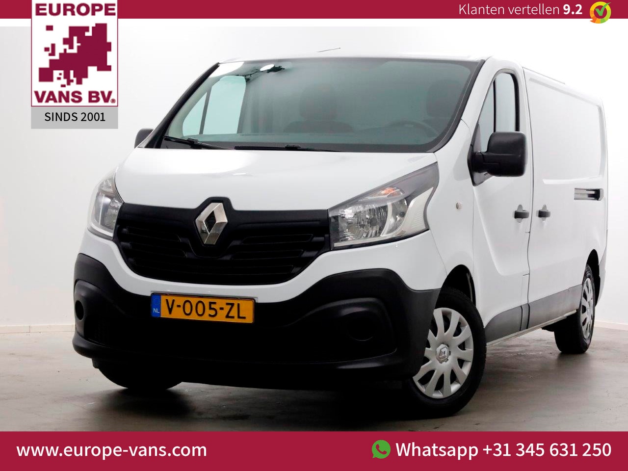 Renault Trafic - 1.6 dCi 125pk E6 L2H1 Comfort Airco 2x Schuifdeur 05-2019 - AutoWereld.nl