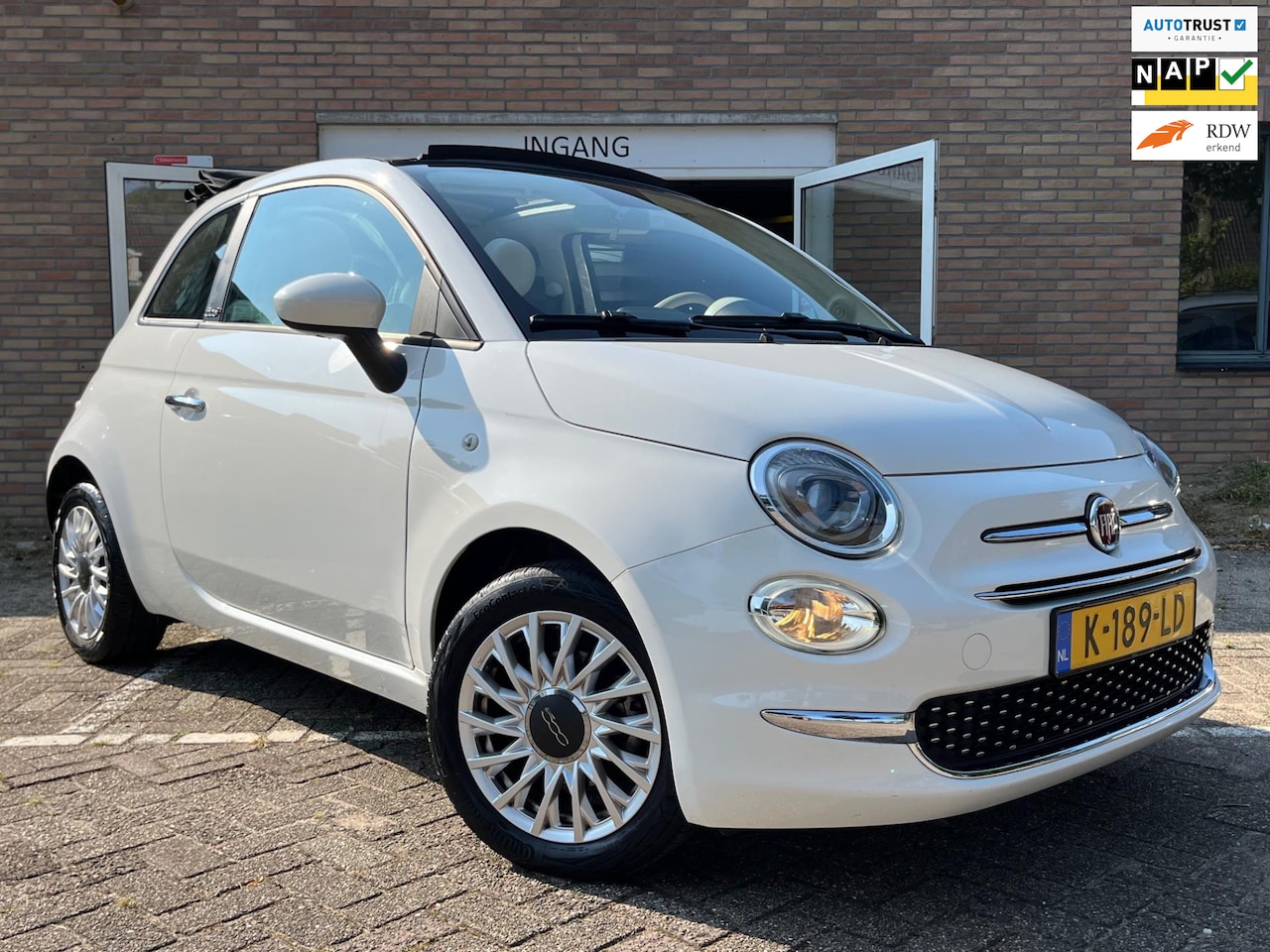 Fiat 500 C - 1.0 Hybrid Lounge Cabrio - AutoWereld.nl