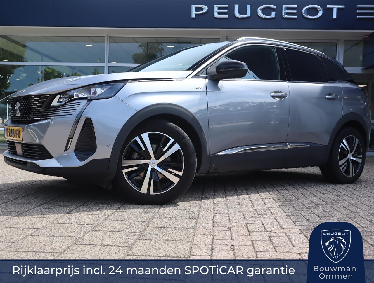 Peugeot 3008 - SUV GT PureTech 130PK S&S EAT8 Automaat, Rijklaarprijs, Navigatie Camera Adaptieve cruise - AutoWereld.nl