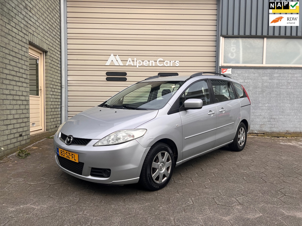 Mazda 5 - 1.8 Touring 7P / Airco / 2e eigenaar / Trekhaak /APK 04-2025 - AutoWereld.nl