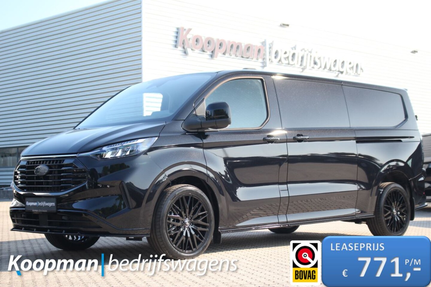 Ford Transit Custom - 300 2.0TDCI 170pk L2H1 Limited | Automaat | L+R Zijdeur | Adaptive cruise | LED | BLIS | S - AutoWereld.nl