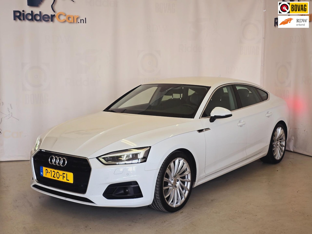 Audi A5 Sportback - 40 TFSI Pro Line S|HYBRIDE|GARANTIE|1E EIG|XENON|CRUISE|NAVI|PARK SENS| - AutoWereld.nl