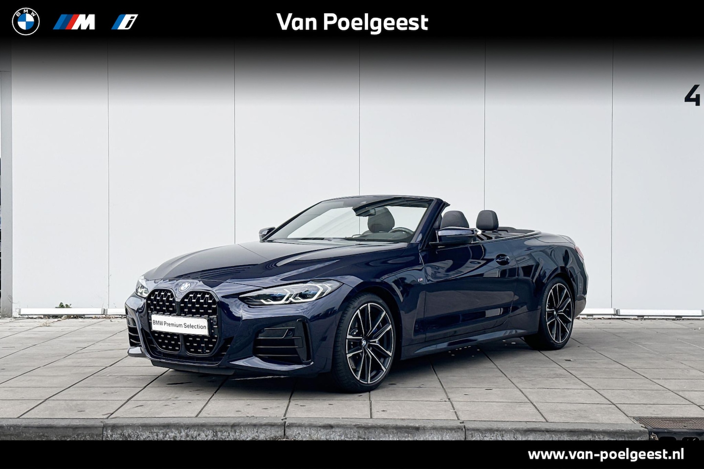 BMW 4-serie Cabrio - M440i High Executive M-Sport Air Collar / Head Up Display / Laserlight / Driving Assistanc - AutoWereld.nl