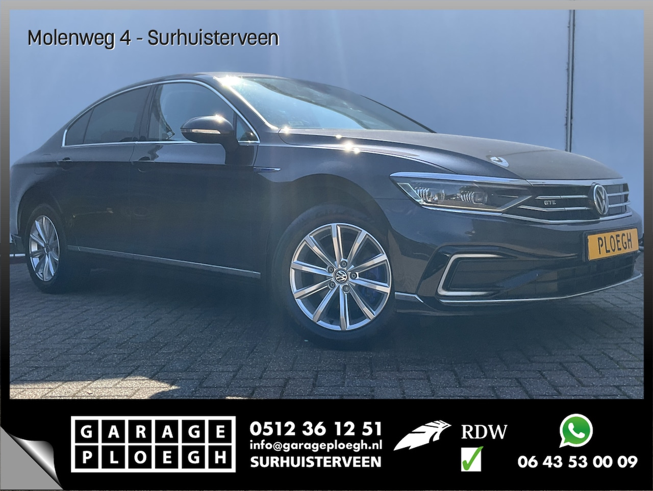 Volkswagen Passat - 1.4 TSI 272pk PHEV GTE Highline Nav/Cam Sportzetels+verw Trekh Elek-Klep - AutoWereld.nl