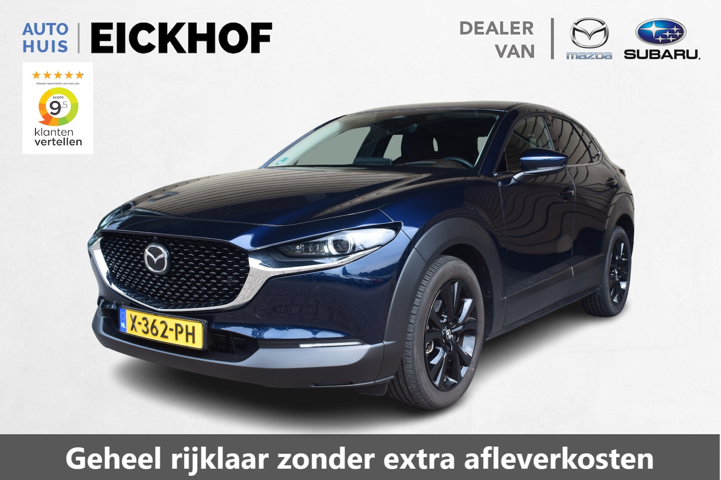 Mazda CX-30 - 2.0 e-SkyActiv-X M Hybrid Exclusive-line - Afneembare trekhaak - AutoWereld.nl