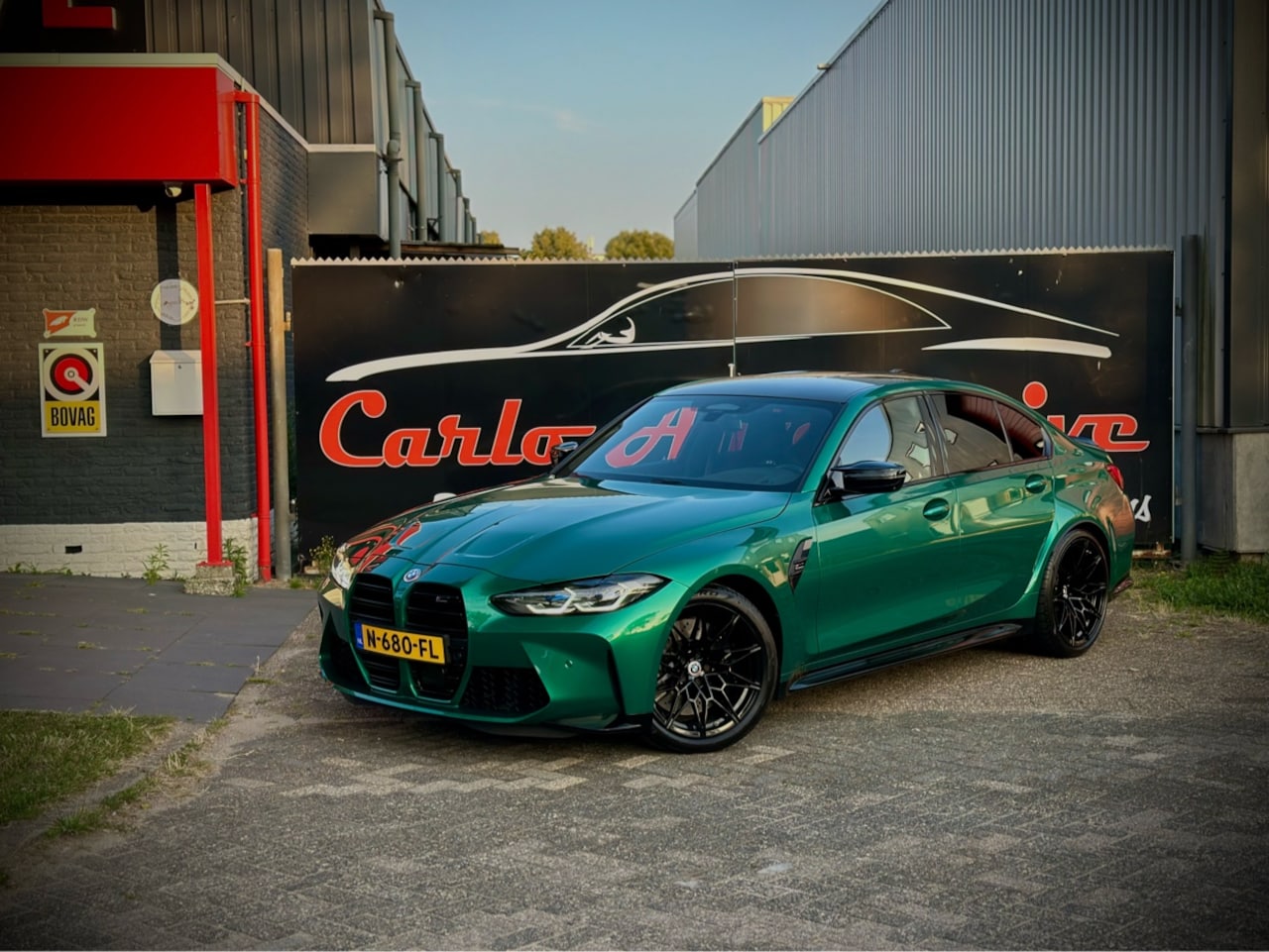 BMW M3 - 3-serie Competition CARBONSEATS|LASER|360 VOL! - AutoWereld.nl