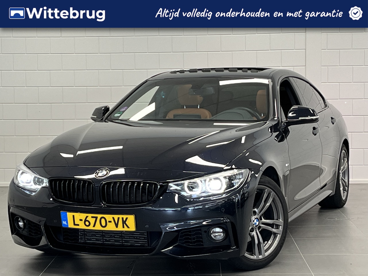 BMW 4-serie Gran Coupé - 418i Executive Edition LEDER | OPEN DAK | NAVIGATIE | DEALER ONDERHOUDEN! - AutoWereld.nl