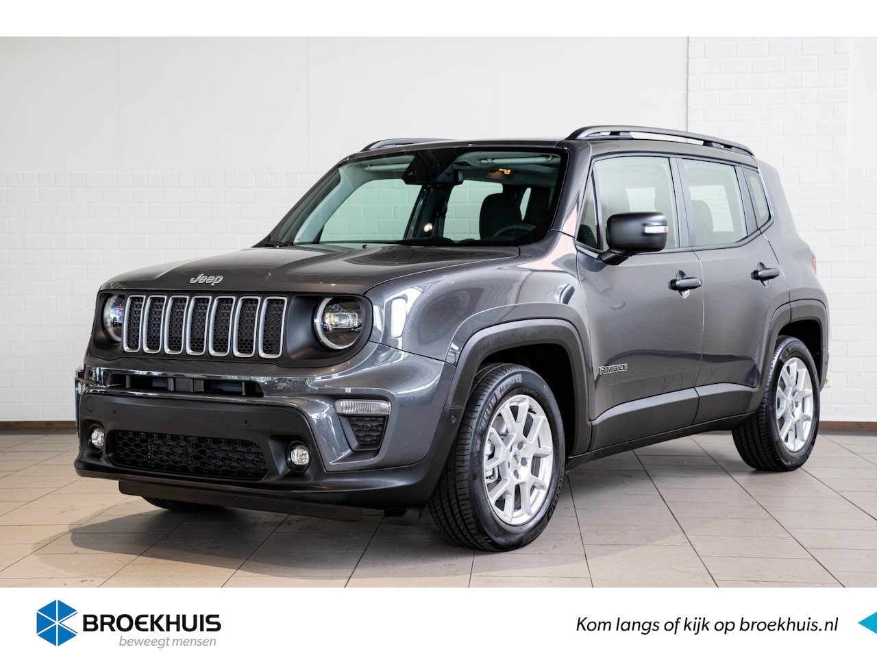 Jeep Renegade - 4xe 190 Plug-in Hybrid Electric Altitude | Panoramadak | Navi | Tech Pack | - AutoWereld.nl