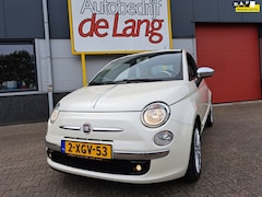 Fiat 500 - 0.9 TwinAir Turbo Easy parelmoer metallic wit trekhaak airco zeer mooi