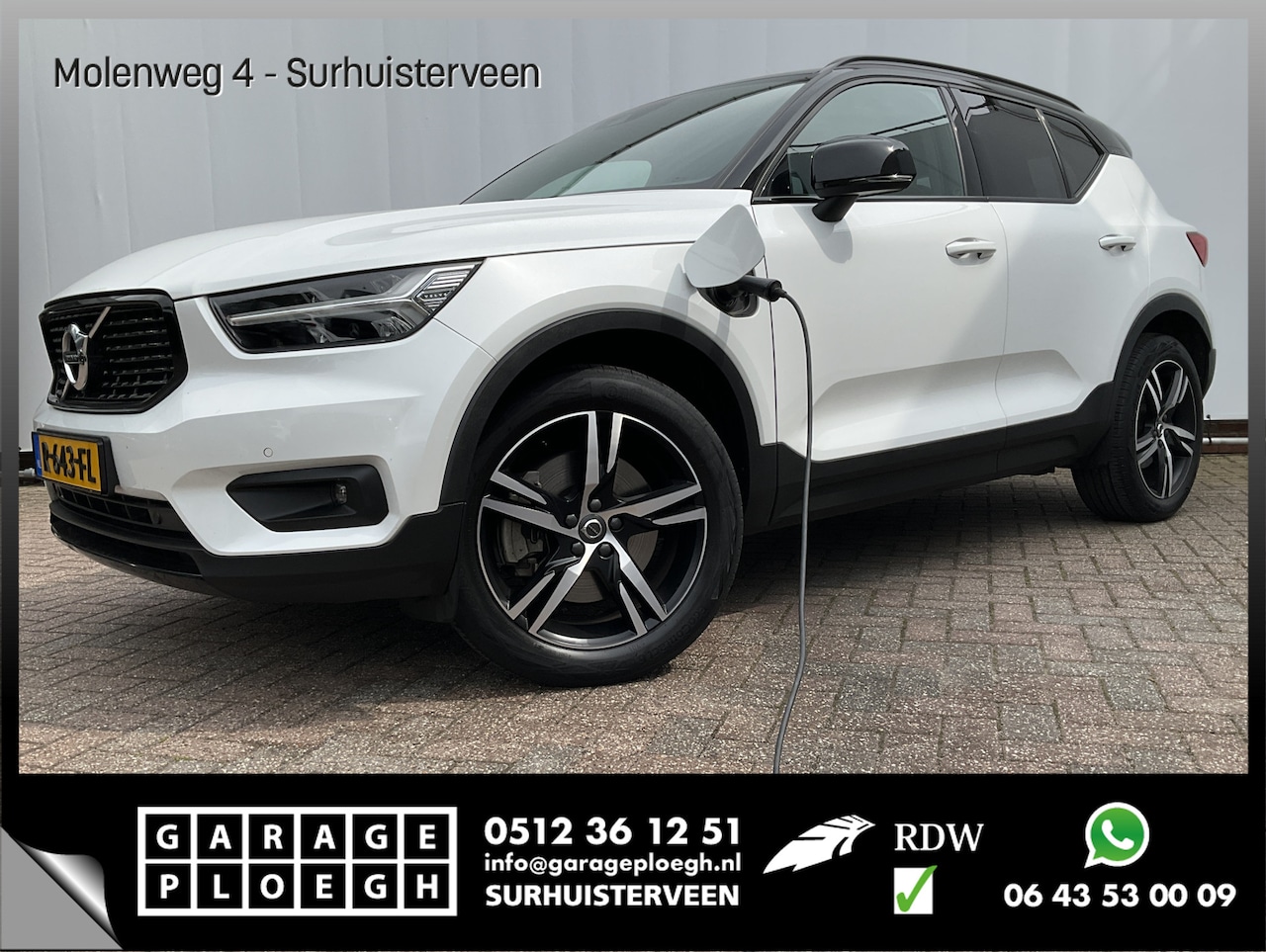 Volvo XC40 - 1.5 T4 Recharge R-Design Stuur/Stoelverw Apple DAB Leer Trekhaak - AutoWereld.nl