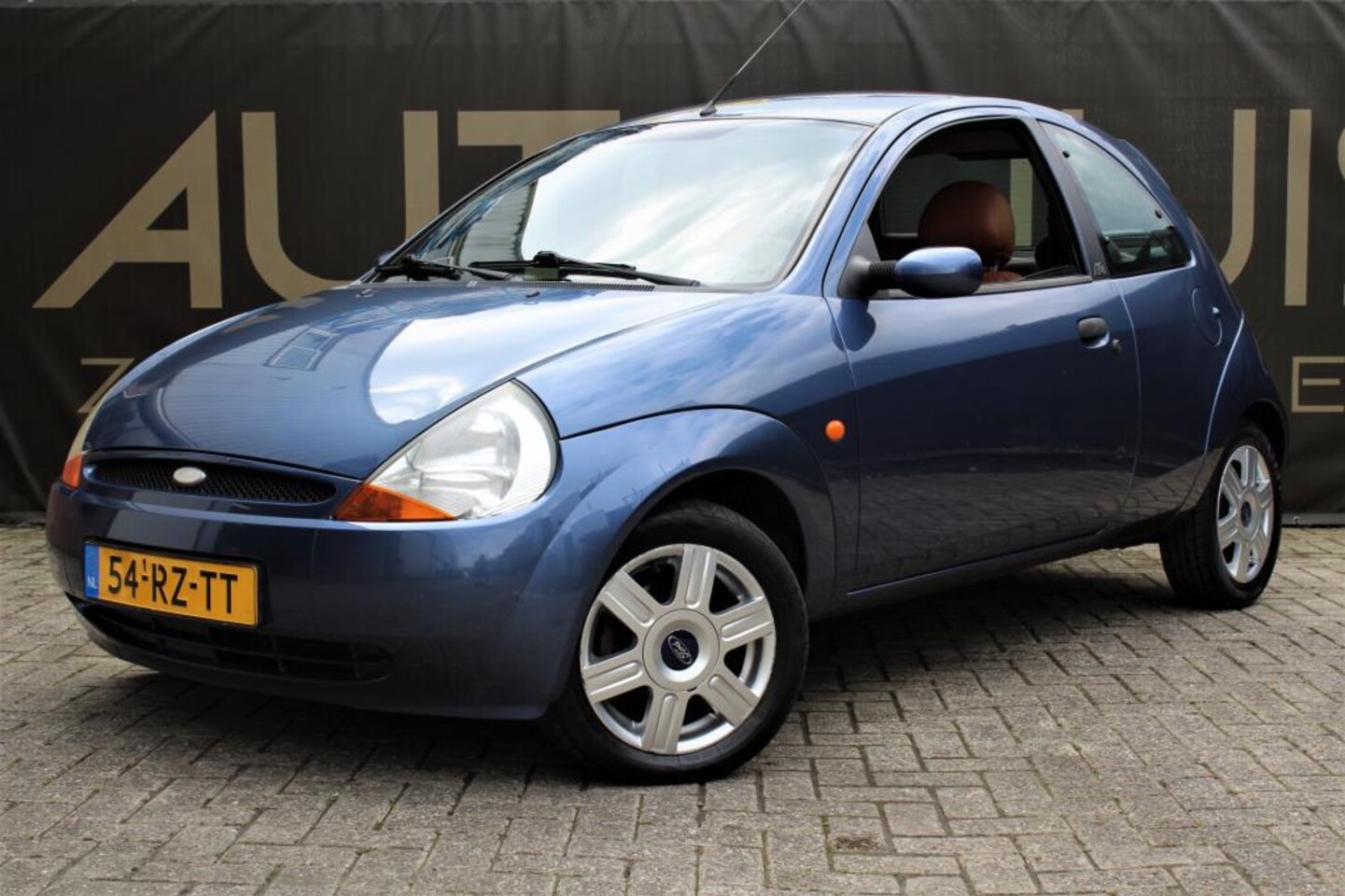 Ford Ka - 1.3 Ka des Bouvrie*Airco*Leder*Elektr.ramen* - AutoWereld.nl