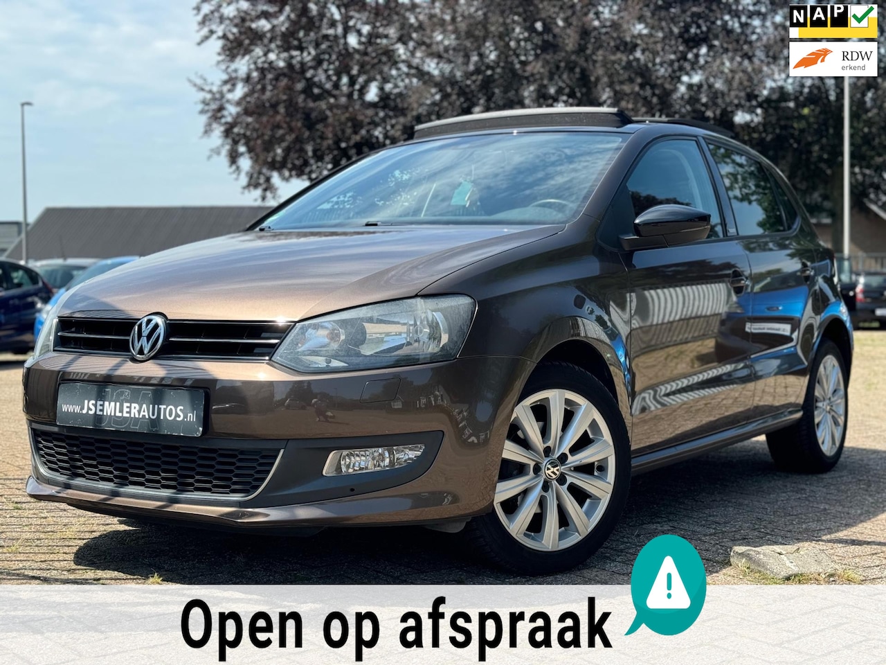 Volkswagen Polo - 1.2-12V STYLE PANORAMA DAK STOELVERW. 99 DKM!!! - AutoWereld.nl