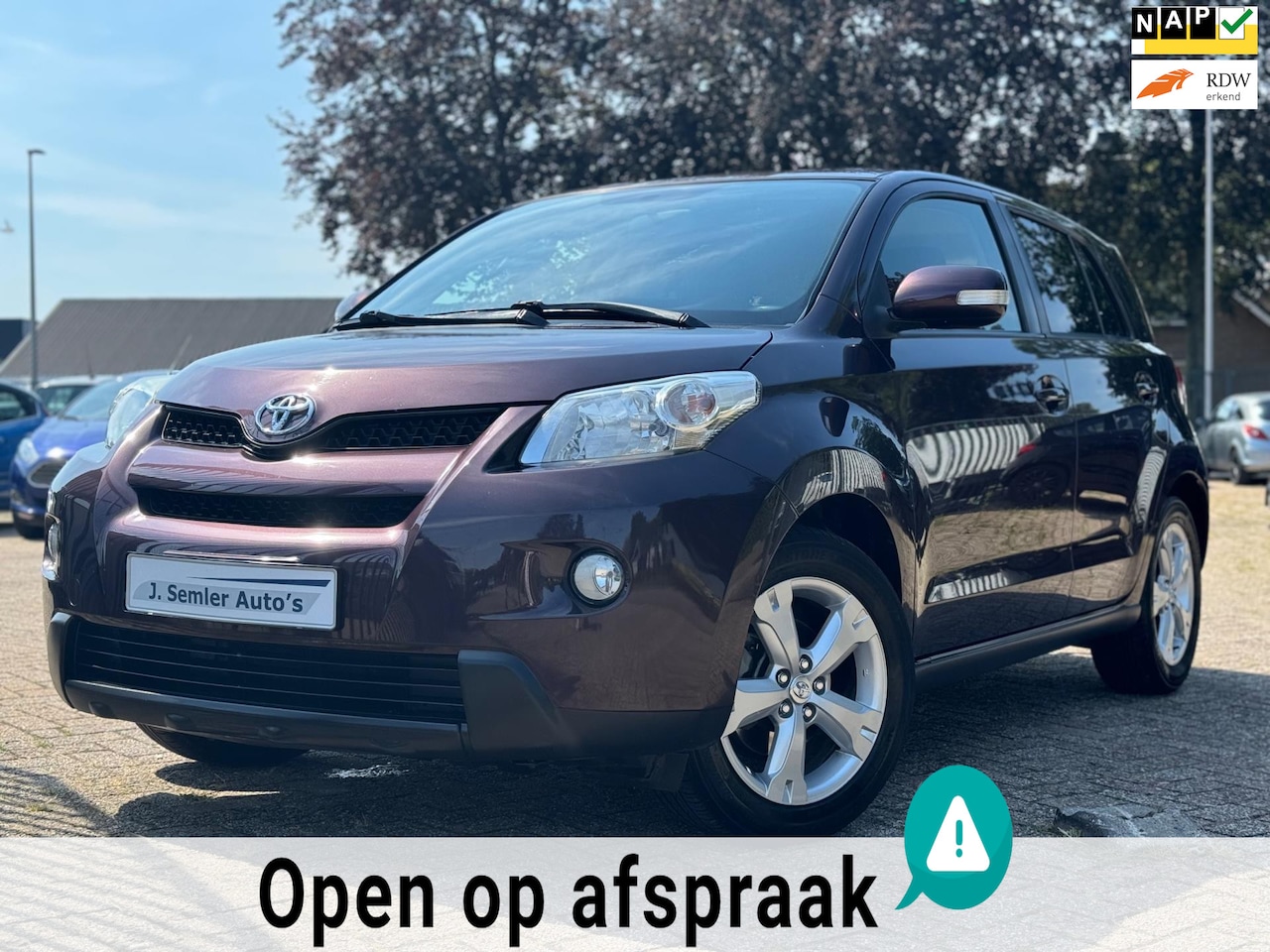 Toyota Urban Cruiser - 1.3 VVT-i Aspiration AIRCO MF-STUUR AUX APK 31-05-2026 - AutoWereld.nl