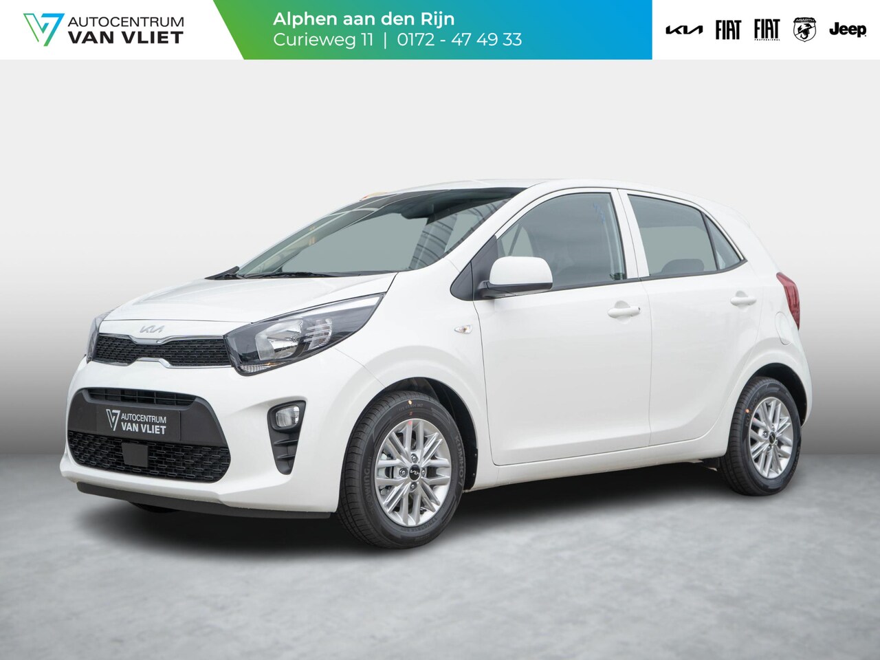 Kia Picanto - 1.0 DPi DynamicLine | Nieuw op voorraad | Snel leverbaar | CarPlay | Airco | Achteruitrijc - AutoWereld.nl