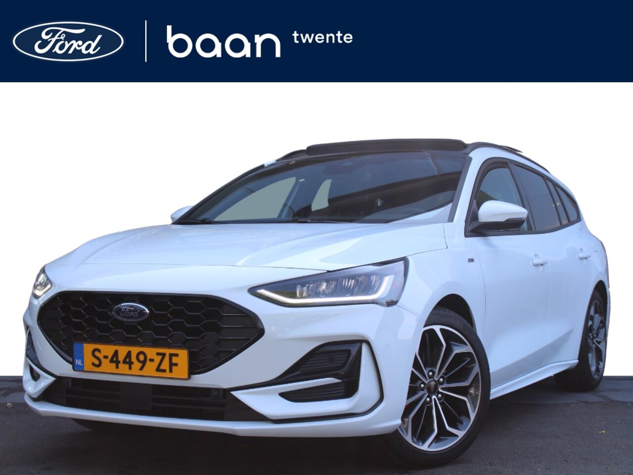 Ford Focus Wagon - 1.0 Turbo Hybride ST Line X | PANO DAK | Winter Pack | 18 inch | B&O | Driver Ass. Pack | - AutoWereld.nl