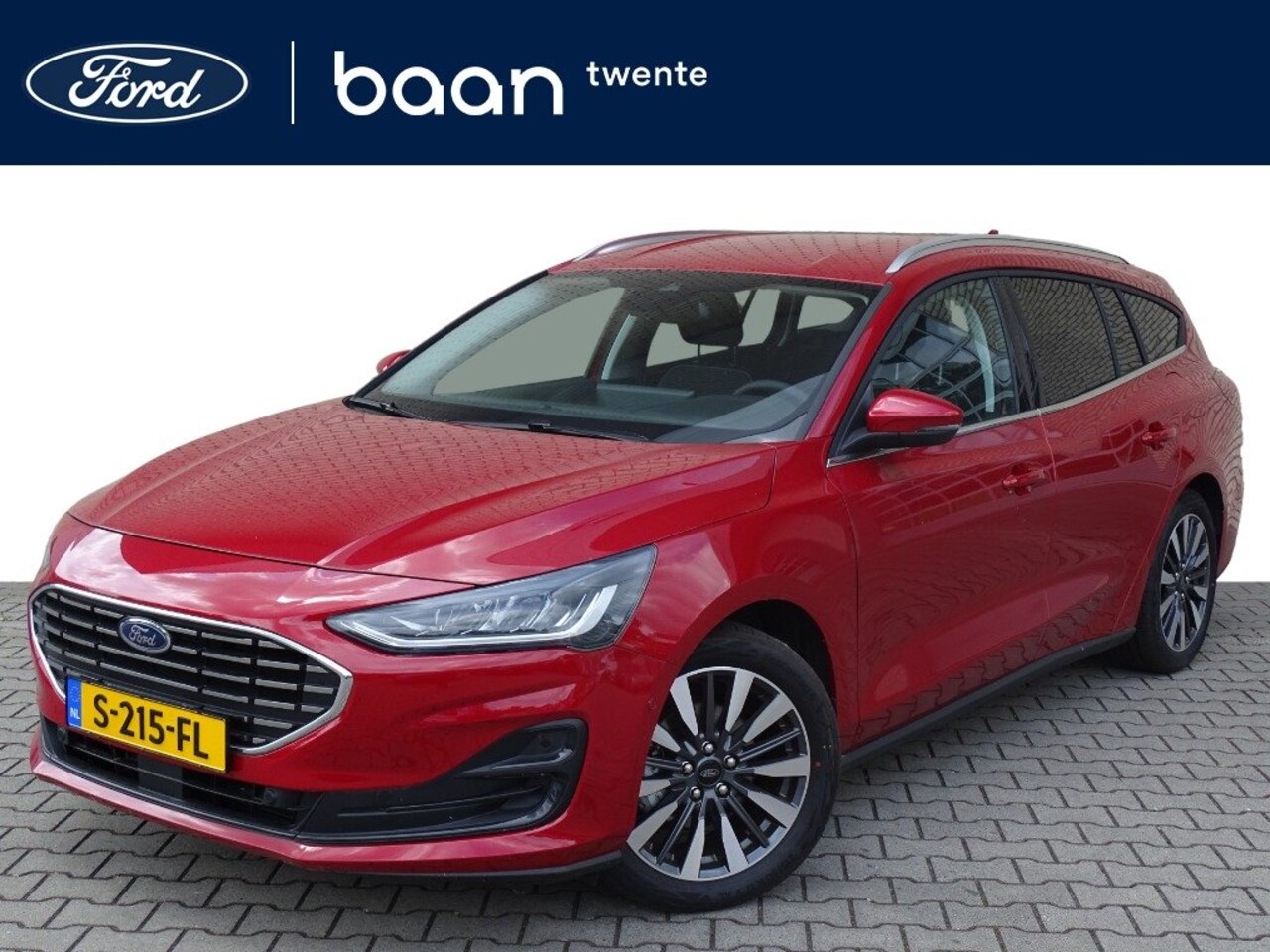 Ford Focus Wagon - 1.0 Turbo 125pk Mild Hybride Titanium X full options / blis / elek. achterklep / 12 inch / - AutoWereld.nl