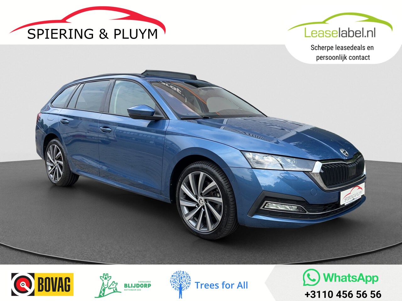 Skoda Octavia Combi - 1.4 TSI iV PHEV 204 PK | Panorama | Keyless | Memory stoel - AutoWereld.nl