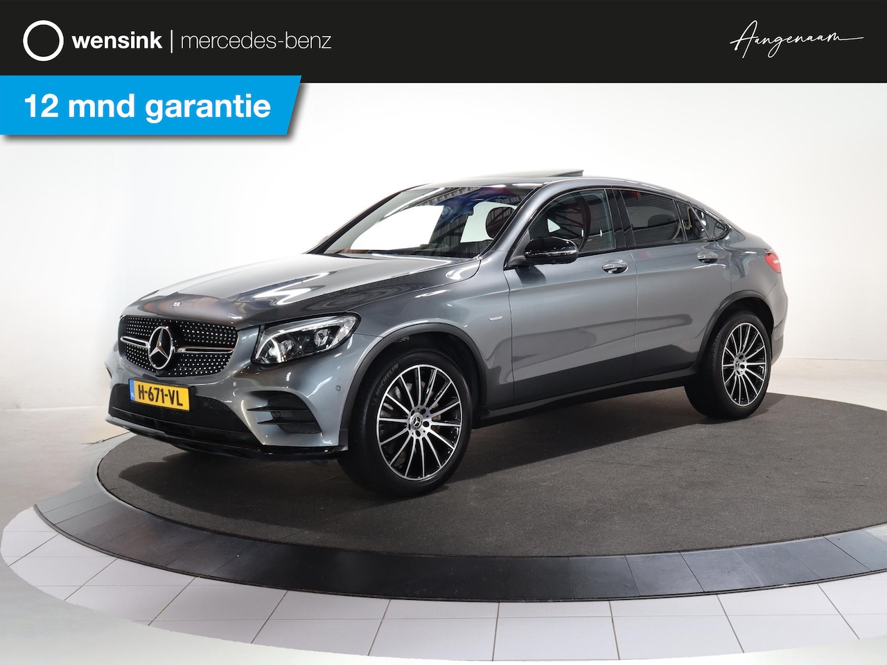 Mercedes-Benz GLC-klasse Coupé - 250 4MATIC Edition 1 | Panoramadak | AMG | Night | Sportuitlaat | Lederen bekleding | 360 - AutoWereld.nl