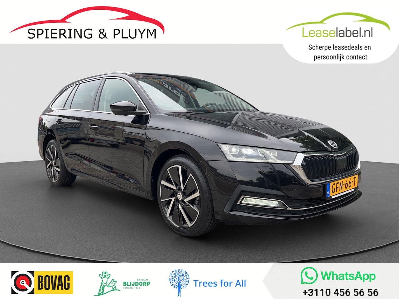 Skoda Octavia Combi - 1.4 TSI iV PHEV 204 PK | Winter Pack | Memory | Camera - AutoWereld.nl