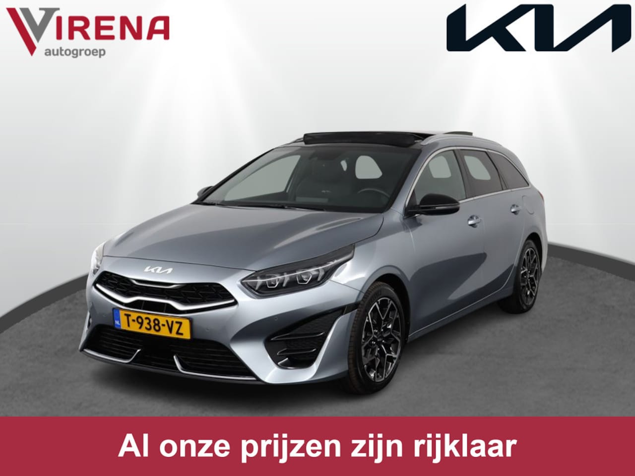 Kia Cee'd Sportswagon - Ceed 1.0 T-GDi GT-PlusLine _ glazen schuif-/kanteldak - Parkeerhulp voor & achter - Apple - AutoWereld.nl