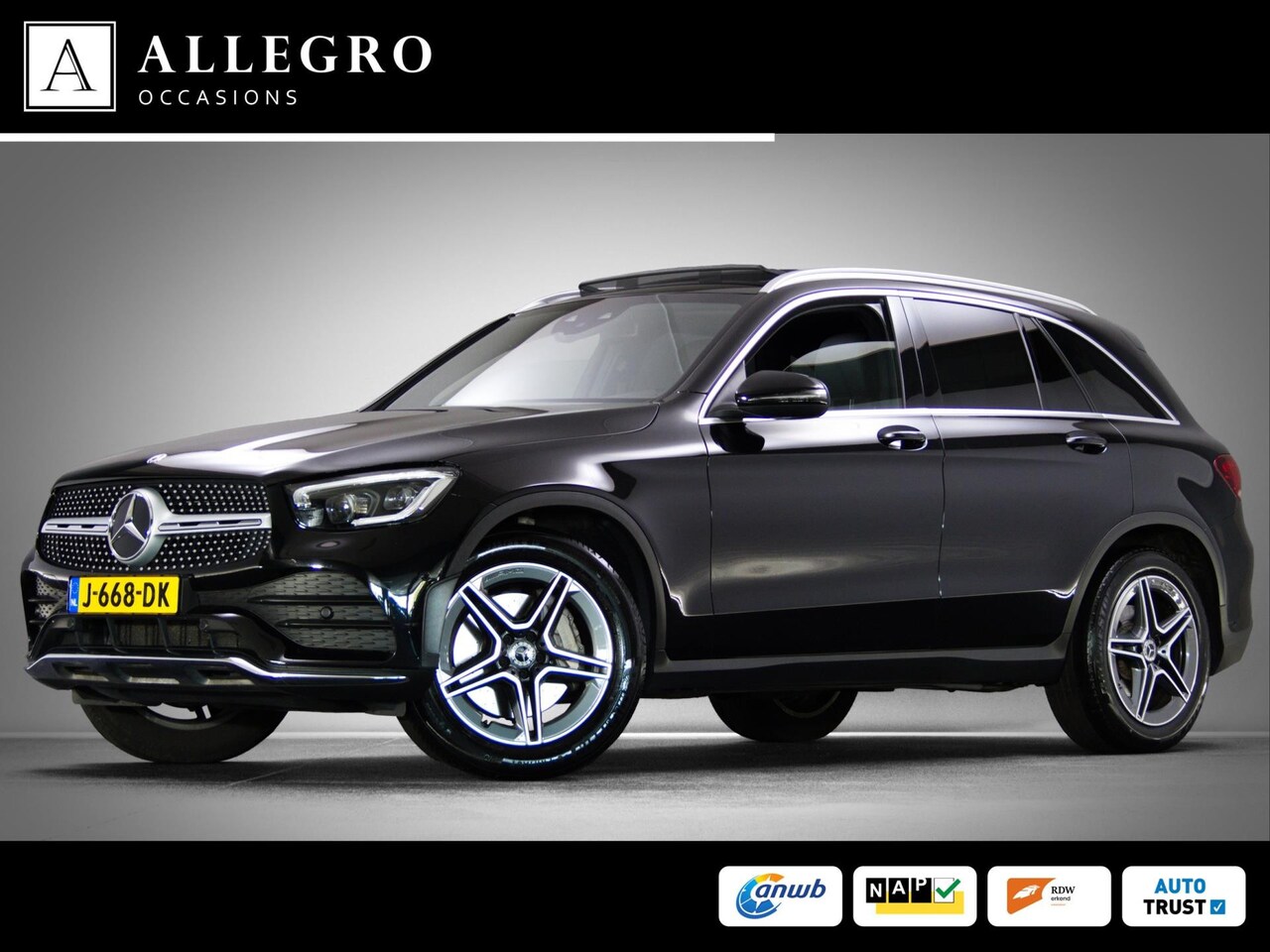 Mercedes-Benz GLC-klasse - 200 Business Solution AMG (SCHUIF-/KANTELDAK, SFEERVERLICHTING, TREKHAAK WEGKLAPBAAR, SPOR - AutoWereld.nl