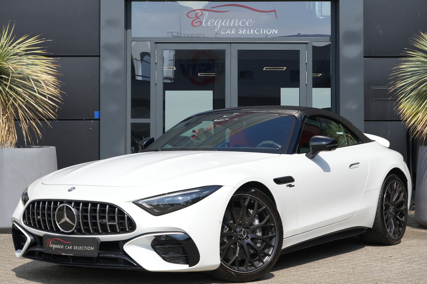 Mercedes-Benz SL-klasse Cabrio - AMG 43 381pk PremiumPlus/Burmester/360camera - AutoWereld.nl