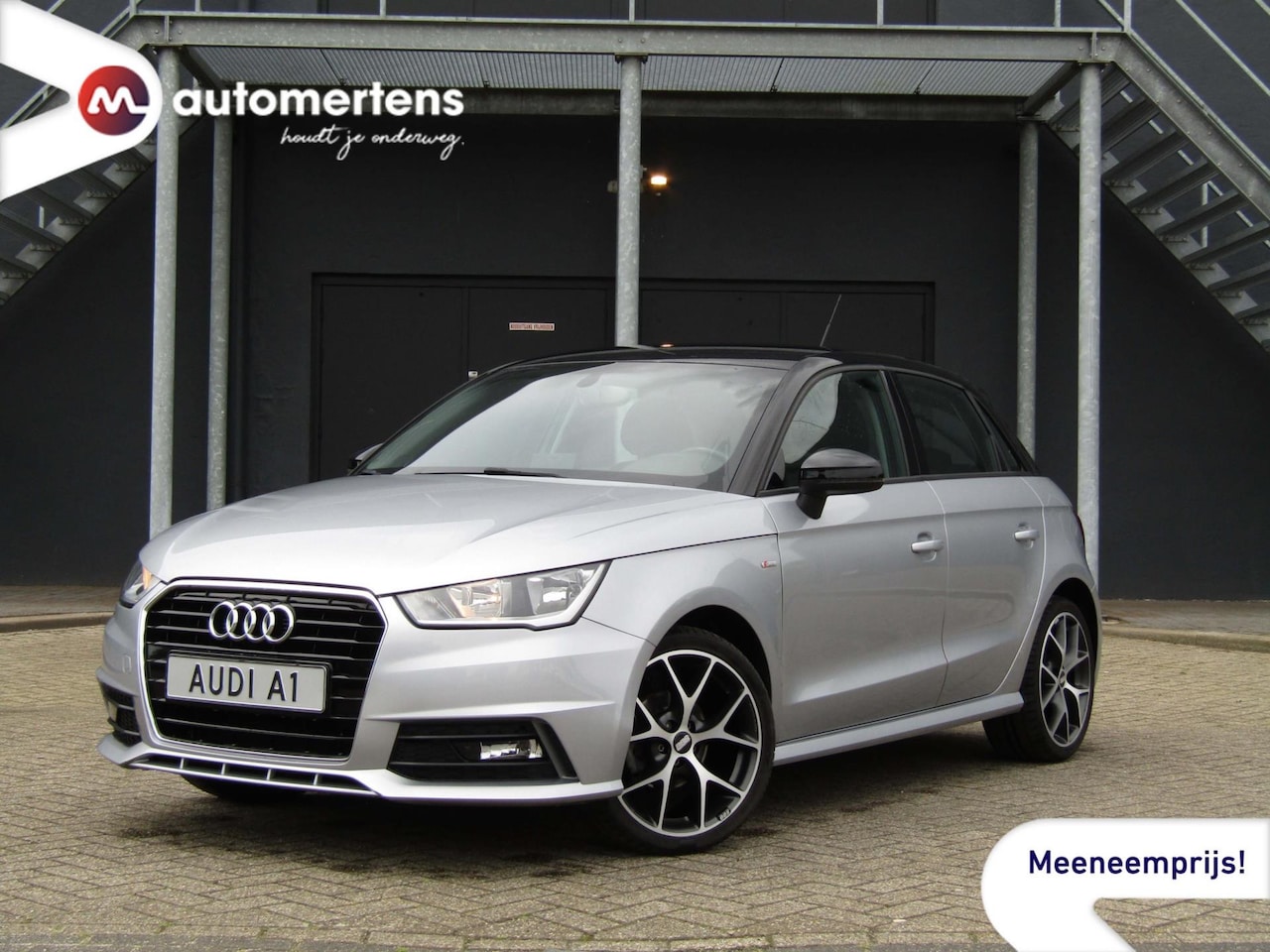 Audi A1 Sportback - 1.0 TFSI 95PK ADVANCE S-LINE | * CRUISE CONTROL * NAVIGATIE * BLUETOOTH * PARKEERSENSOREN - AutoWereld.nl