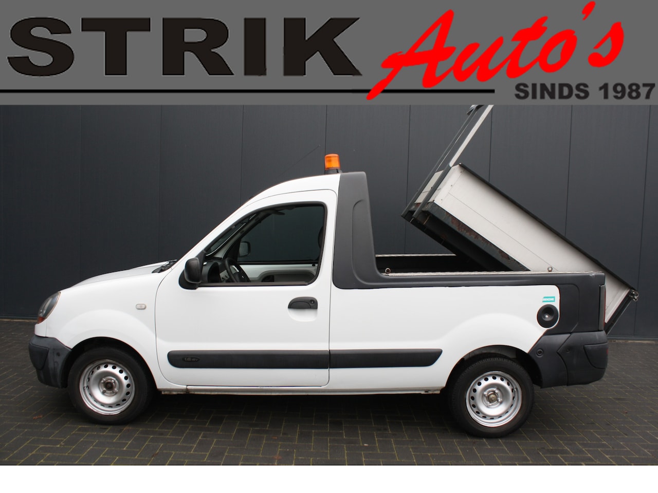 Renault Kangoo Express - 1.6-16V Grand Confort PICK UP KIPPER BENZINE AUTOMAAT - AutoWereld.nl