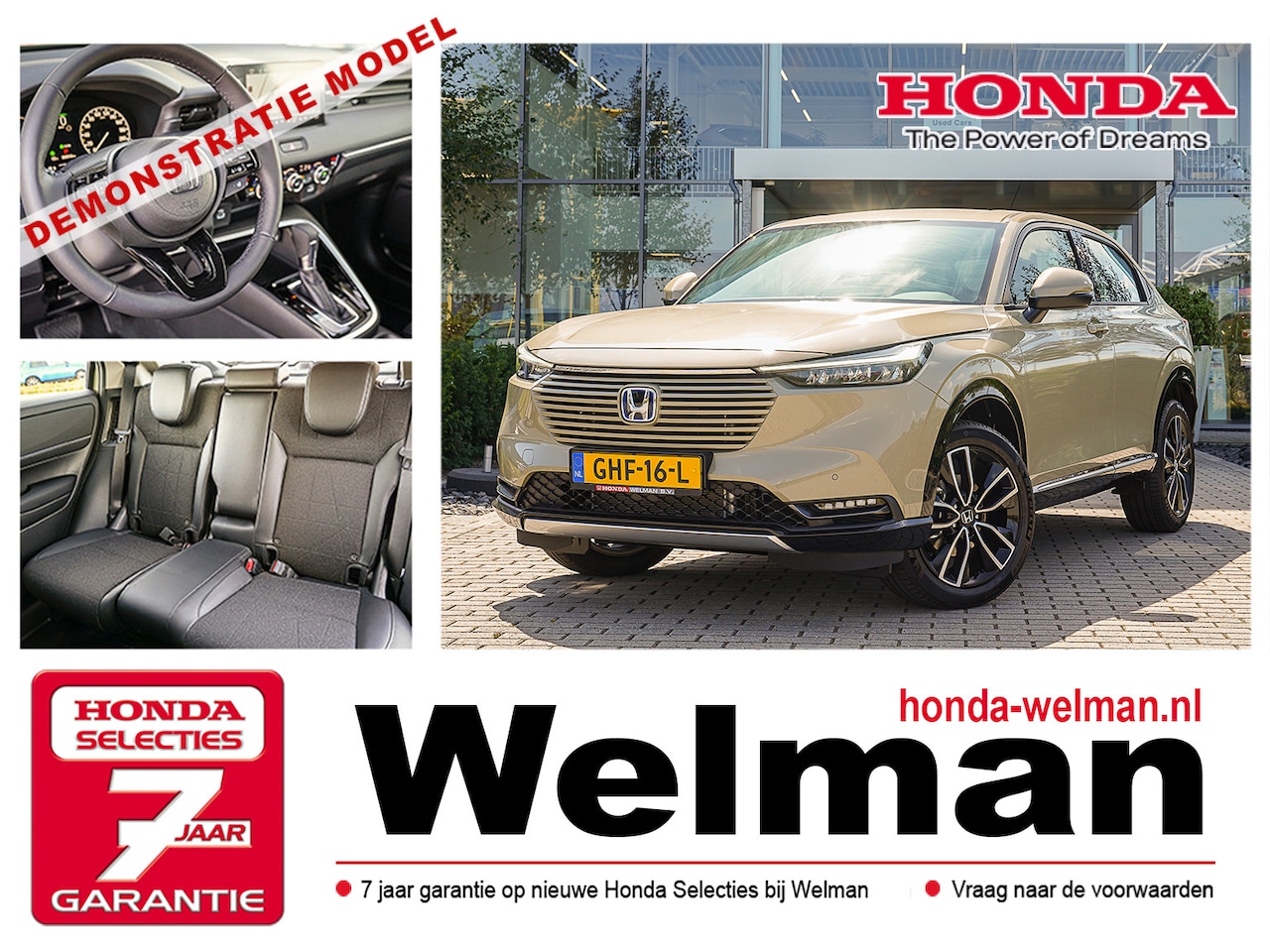 Honda HR-V - 1.5i e:HEV ADVANCE - HYBRID - DEMONSTRATIEMODEL - AutoWereld.nl