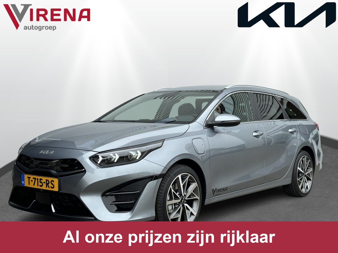 Kia Cee'd Sportswagon - Ceed 1.6 GDI plug-in hybride DynamicPlusLine *DEMO* - Stoel/Stuur verwarming - Dodehoek - - AutoWereld.nl