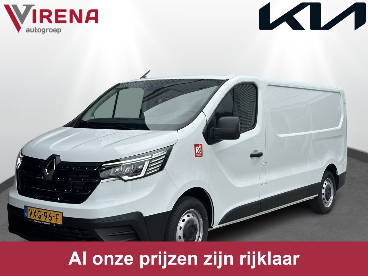 Renault Trafic - 2.0 dCi 130 T30 L2H1 Work Edition EX Btw - 2500kg Trekken -  Airco - Apple/Android Carplay - AutoWereld.nl