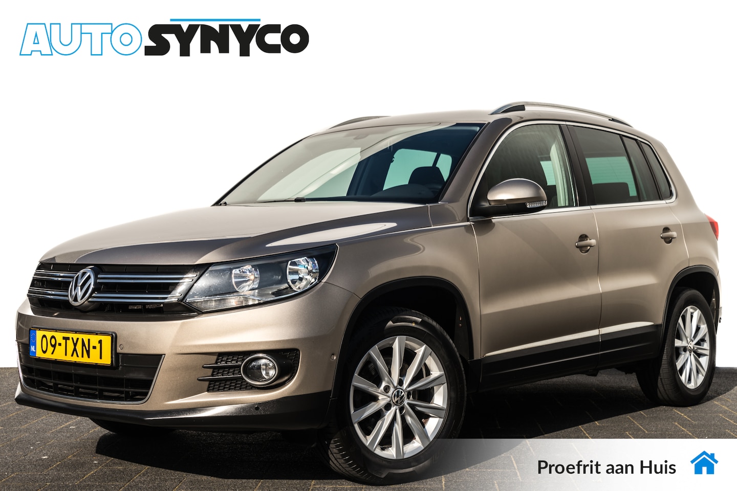 Volkswagen Tiguan - 1.4 TSi Sport&Style | Trekhaak | Sportstoelen | 17 inch LMV | Getint Glas - AutoWereld.nl